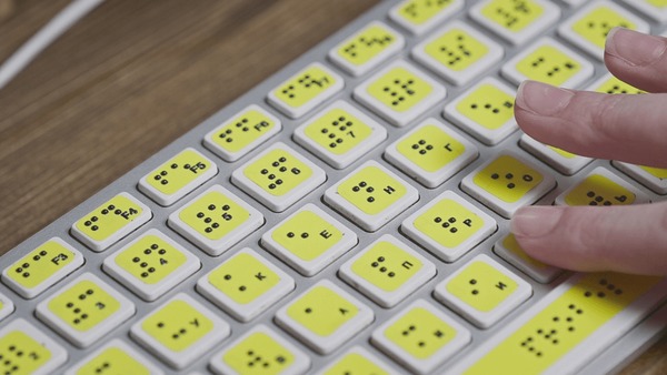 Braille keyboard
